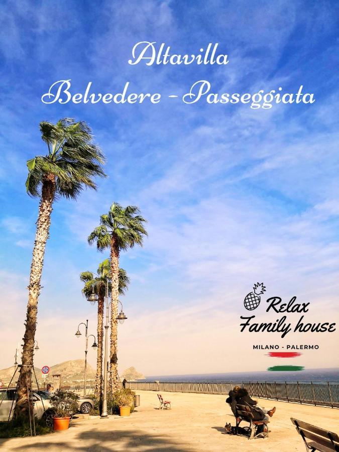 Palermo Relax Family House Villa Altavilla Milicia Eksteriør billede
