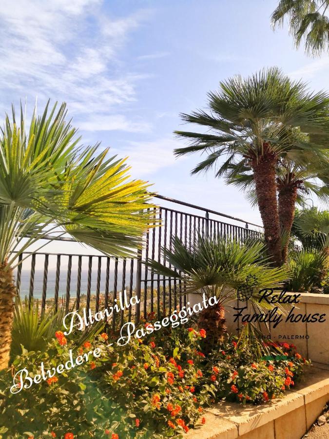 Palermo Relax Family House Villa Altavilla Milicia Eksteriør billede